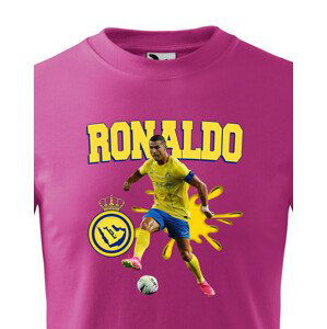 Dětské tričko s potiskem  Cristiano Ronaldo - Al Nassr -  dětské tričko pro milovníky fotbalu