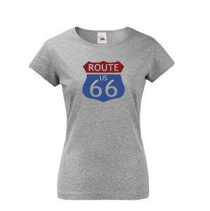 Dámské tričko - Route 66 - legenda cest