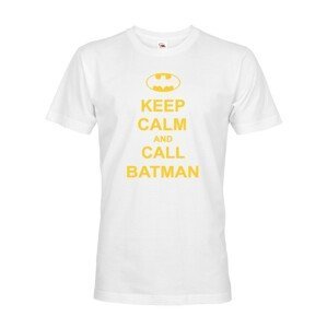 Pánské tričko - Keep calm and call Batman