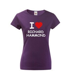Dámské tričko s potiskem I love Richard Hammond