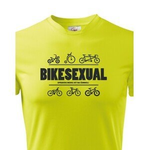 Pánské tričko Bikesexuál vám vždy zvedne náladu