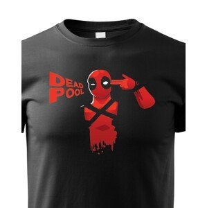 Dětské tričko s motivem DEADPOOL s vysokou gramáží