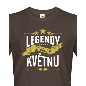 Pánské tričko k narozeninám Legendy se rodí