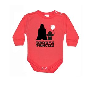 Dětské body s potiskem Star Wars Daddys Princess