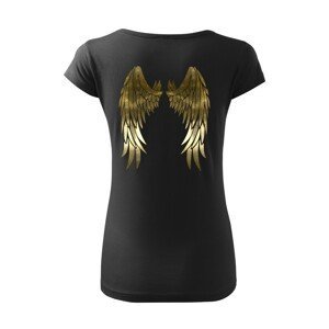 Dámské tričko s andělskými křídly na zádech - skvělý dárek pro ženu