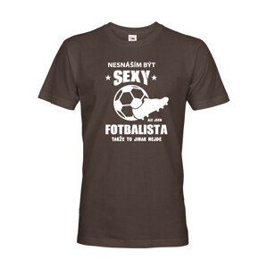 Pánské tričko s potiskem Sexy fotbalista