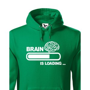 Pánská mikina Brain is loading - ideální dárek