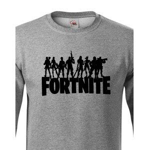 Dětské mikina s potiskem hry Fortnite - ideální pro malé hráče