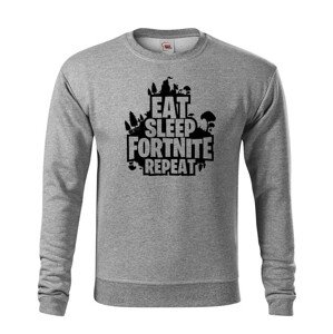 Dětská mikina s potiskem  Eat Sleep Fortnite Repeat