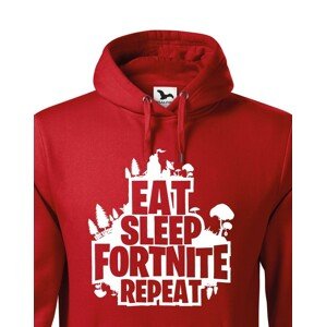 Pánská mikina Eat Sleep Fortnite Repeat