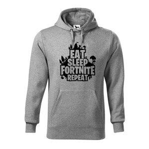 Pánská mikina Eat Sleep Fortnite Repeat