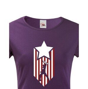 Dámské tričko s potiskem Kapitán Amerika - Captain America