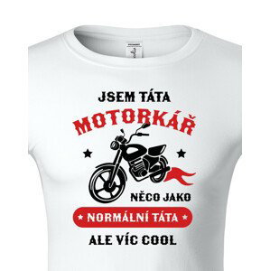 Pánské tričko pro tátu motorkáře - ideální dárek