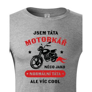 Pánské tričko pro tátu motorkáře - ideální dárek