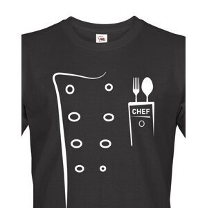 Pánské tričko pro kuchaře s imitaci rondonu - Triko Rondon