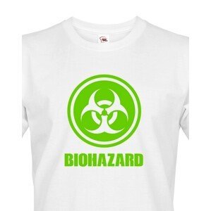 Pánské tričko Biohazard - ideální pro Geeky a hráče počítačových her