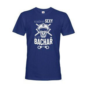 Pánské tričko Sexy Bachař - dárek pro pracovníky vězeňské služby
