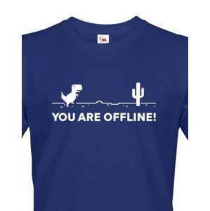 Pánské tričko You are Offline - ideální triko pro Geeky