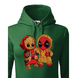 Dámská mikina Deadpool a Groot - super dárek