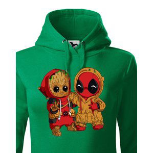 Dámská mikina Deadpool a Groot - super dárek