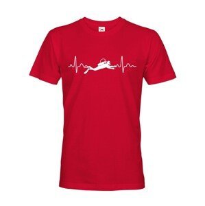 Pánské tričko Tep potápěče - ideální dárek
