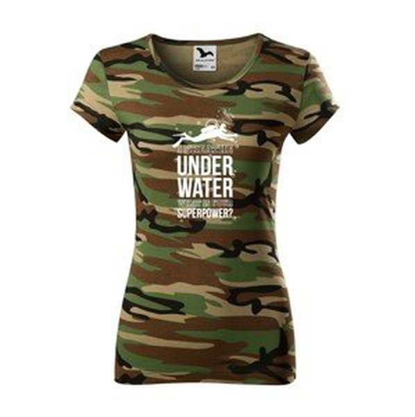 Dámské tričko Underwater - na narozeniny nebo jen tak