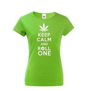 Dámské tričko - Keep calm and roll one