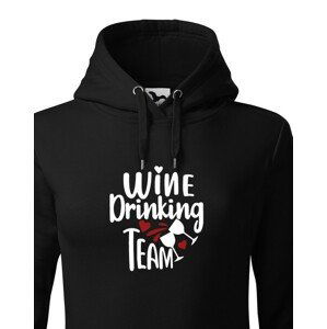 Dámská mikina Wine Drinking team -  mikina pro kámošky