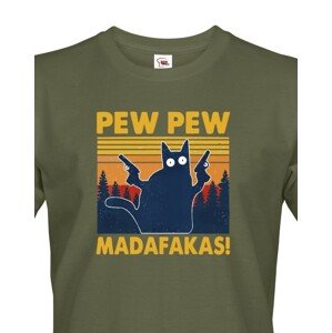 Pánské tričko - Pew Pew madafakas!  - ideální dárek