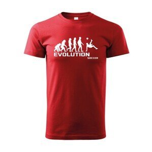 Dětské tričko evoluce fotbalu - ideální dárek pro fotbalistu