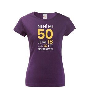 Dámské tričko k 50. narozeninám - nezapomenutelný dárek