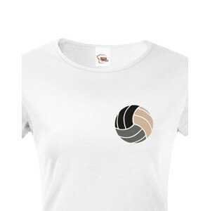 Dámské tričko s Volejbalovým motivem