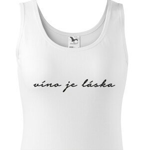Dámské tričko - Víno je láska - tričko pro milovníky vína