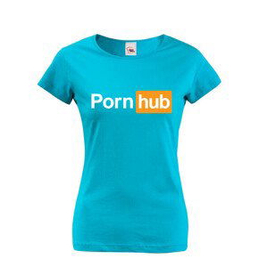Dámské tričko s vtipným potiskem Pornhub - vtipné tričko