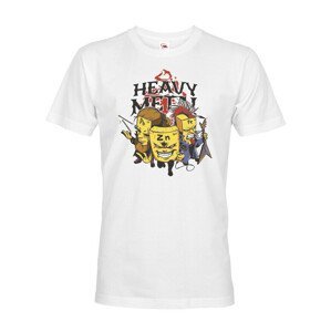Vtipné pánské tričko s potiskem Heavy metal pro milovníky metalu a chemie