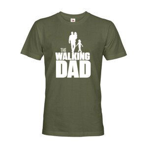 Pánské tričko pro tatínky s vtipným potiskem The walking dad