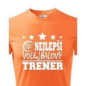 Pánské volejbalové tričko Nejlepší volejbalový trenér