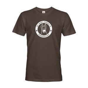 Pánské tričko Dobrman -  dárek pro milovníky psů