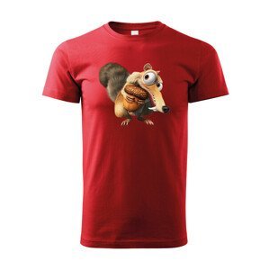 Dětské triko s veverkou Scrat z Doby ledové - dárek na narozeniny