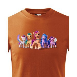 Dětské tričko s potiskem koníků - tričko pro milovníky poníků a koní