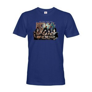 Pánské tričko s potiskem Kiss - parádní tričko s potiskem metalové skupiny Kiss