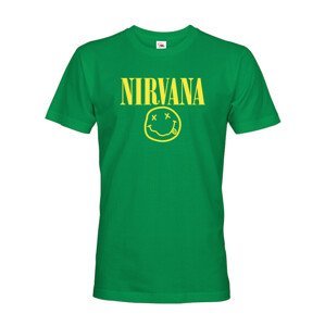 Pánské tričko s potiskem hudební skupiny Nirvana - tričko pro fanoušky Nirvana