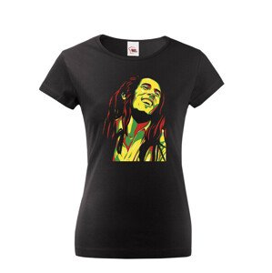 Dámské tričko s Bobem Marleym pro milovníky reggae