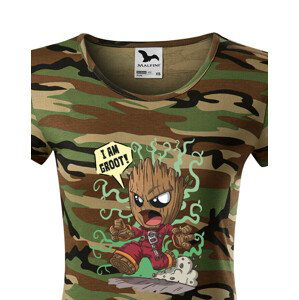 Dámské tričko Groot - pro fanoušky Strážci Galaxie