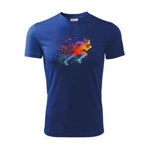 Pánské běžecké tričko s potiskem běžce - tričko pro milovníky běhu