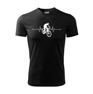 Pánské tričko s tepem cyklisty - pro nadšence MTB