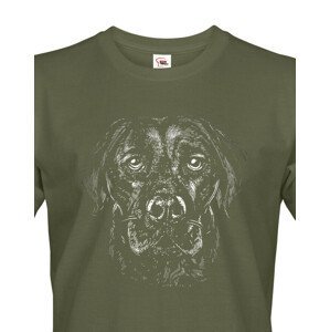 Pánské tričko pro pejskaře s motivem Labrador