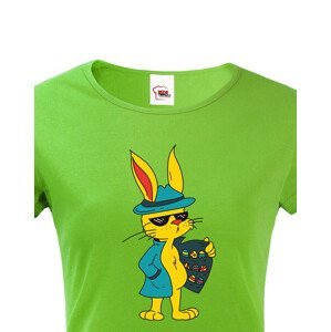 Dámské vtipné triko - Velikonoční zajíc