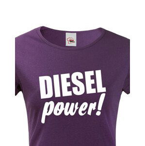 Dámske tričko s motívom Diesel power!