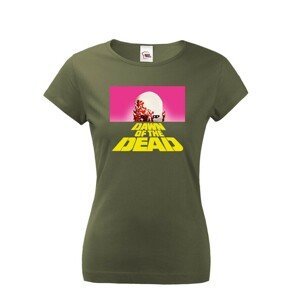 Originální dámské tričko na motiv filmu Úsvit mrtvých